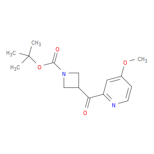 tert-butyl 3-(4-methoxypicolinoyl)azetidine-1-carboxylate