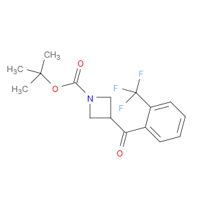 tert-butyl 3-(2-(trifluoromethyl)benzoyl)azetidine-1-carboxylate
