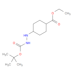 tert-butyl 2-(4-(ethoxycarbonyl)cyclohexyl)hydrazinecarboxylate