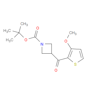 tert-butyl 3-(3-methoxythiophene-2-carbonyl)azetidine-1-carboxylate