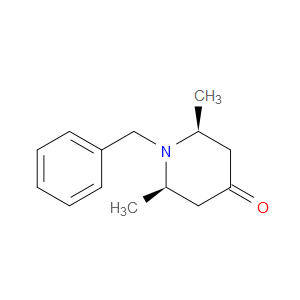 rel-(2R,6S)-2,6-Dimethyl-1-(phenylmethyl)-4-piperidinone