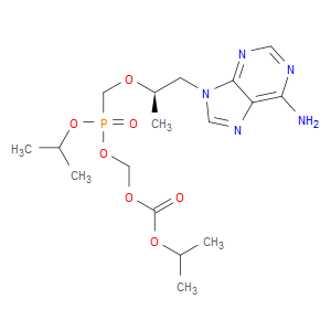 ((((((R)-1-(6-amino-9H-purin-9-yl)propan-2-yl)oxy)methyl)(isopropoxy)phosphoryl)oxy)methyl isopropyl carbonate
