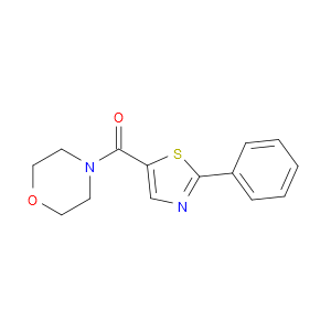 morpholino(2-phenylthiazol-5-yl)methanone