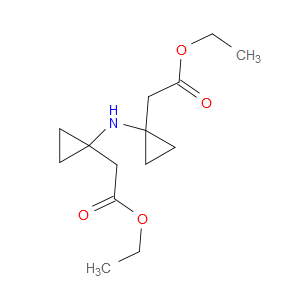 diethyl 2,2'-(azanediylbis(cyclopropane-1,1-diyl))diacetate