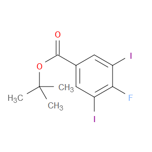 tert-butyl 4-fluoro-3,5-diiodobenzoate