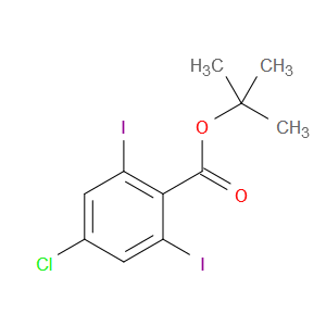 tert-butyl 4-chloro-2,6-diiodobenzoate