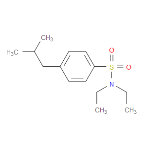 N,N-diethyl-4-isobutylbenzenesulfonamide