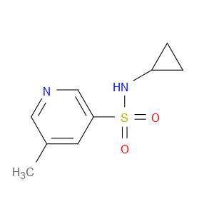 N-Cyclopropyl-5-methyl-3-pyridinesulfonamide
