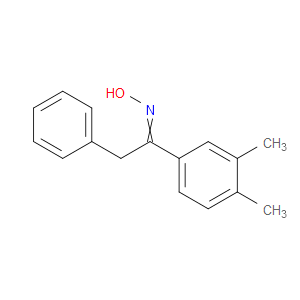 Ethanone, 1-(3,4-dimethylphenyl)-2-phenyl-, oxime