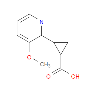 Cyclopropanecarboxylic acid, 2-(3-methoxy-2-pyridinyl)-