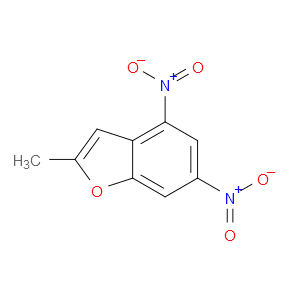 2-methyl-4,6-dinitrobenzofuran