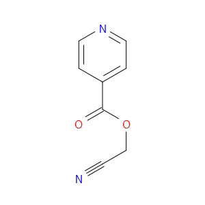 Cyanomethyl 4-pyridinecarboxylate