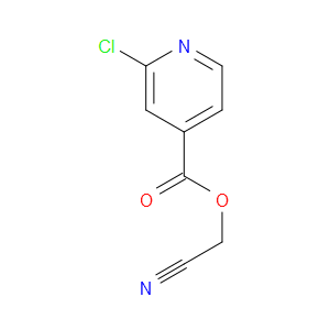 Cyanomethyl 2-chloro-4-pyridinecarboxylate