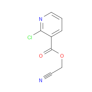 Cyanomethyl 2-chloro-3-pyridinecarboxylate