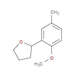 Tetrahydro-2-(2-methoxy-5-methylphenyl)furan