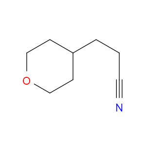 Tetrahydro-2H-pyran-4-propanenitrile