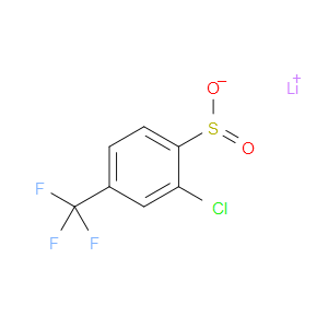 lithium 2-chloro-4-(trifluoromethyl)benzenesulfinate