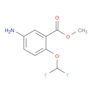 Benzoic acid, 5-amino-2-(difluoromethoxy)-, methyl ester