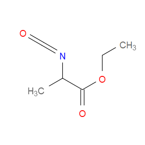 Propanoic acid, 2-isocyanato-, ethyl ester