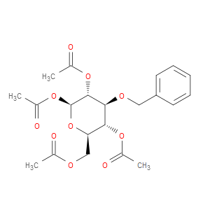 β-D-Glucopyranose, 3-O-(phenylmethyl)-, 1,2,4,6-tetraacetate