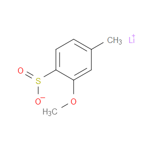 lithium 2-methoxy-4-methylbenzenesulfinate