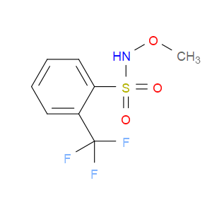 N-Methoxy-2-(trifluoromethyl)benzenesulfonamide