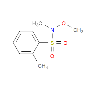 N-Methoxy-N,2-dimethylbenzenesulfonamide
