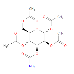 α-D-Mannopyranose, 1,2,4,6-tetraacetate 3-carbamate