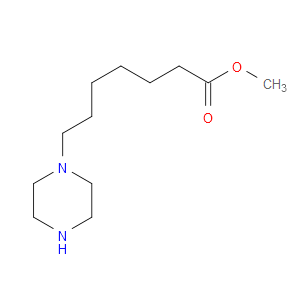 Methyl 1-piperazineheptanoate