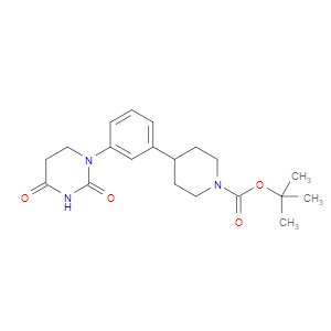 tert-butyl 4-(3-(2,4-dioxotetrahydropyrimidin-1(2H)-yl)phenyl)piperidine-1-carboxylate