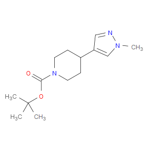 tert-butyl 4-(1-methyl-1H-pyrazol-4-yl)piperidine-1-carboxylate
