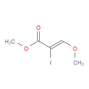 Methyl (2Z)-2-iodo-3-methoxy-2-propenoate