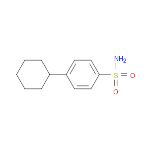 4-cyclohexylbenzenesulfonamide