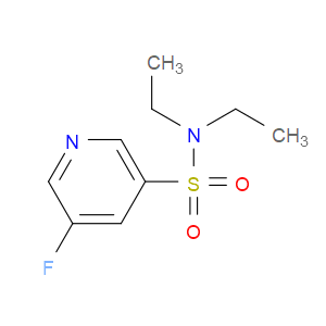 N,N-Diethyl-5-fluoro-3-pyridinesulfonamide