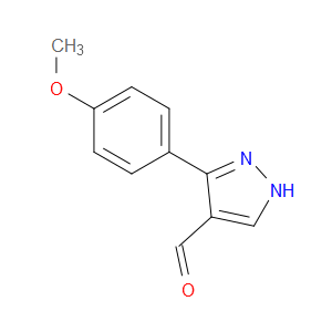 3-(4-Methoxyphenyl)-1H-pyrazole-4-carboxaldehyde