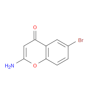 2-amino-6-bromo-4H-chromen-4-one