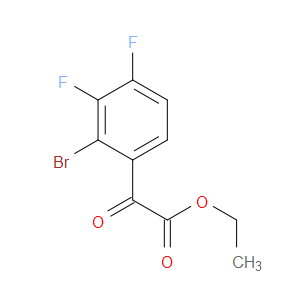 ethyl 2-(2-bromo-3,4-difluorophenyl)-2-oxoacetate