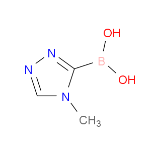B-(4-Methyl-4H-1,2,4-triazol-3-yl)boronic acid