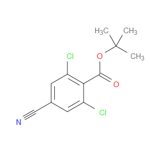 tert-butyl 2,6-dichloro-4-cyanobenzoate