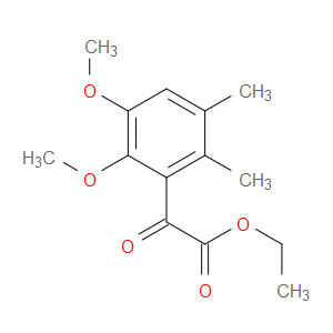 ethyl 2-(2,3-dimethoxy-5,6-dimethylphenyl)-2-oxoacetate