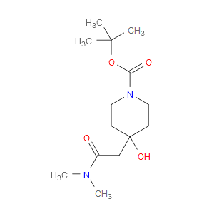 tert-butyl 4-(2-(dimethylamino)-2-oxoethyl)-4-hydroxypiperidine-1-carboxylate