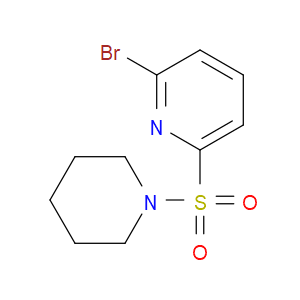 Pyridine, 2-bromo-6-(1-piperidinylsulfonyl)-