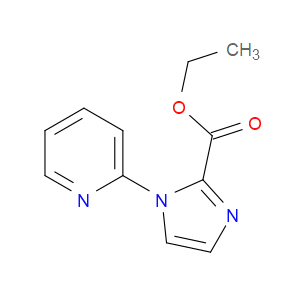 ethyl 1-(pyridin-2-yl)-1H-imidazole-2-carboxylate