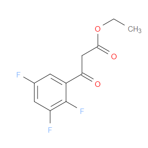 Ethyl 2,3,5-trifluoro-β-oxobenzenepropanoate
