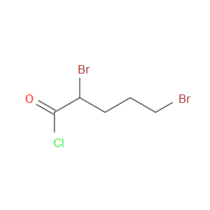 2,5-Dibromopentanoyl chloride