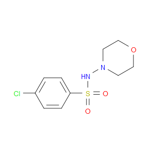 4-Chloro-N-4-morpholinylbenzenesulfonamide
