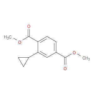 dimethyl 2-cyclopropylterephthalate