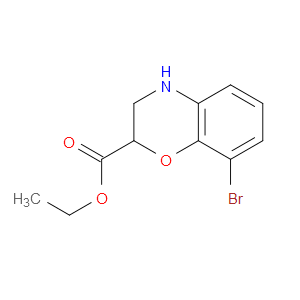 Ethyl 8-bromo-3,4-dihydro-2H-1,4-benzoxazine-2-carboxylate