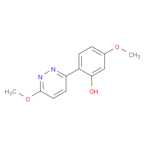5-Methoxy-2-(6-methoxy-3-pyridazinyl)phenol
