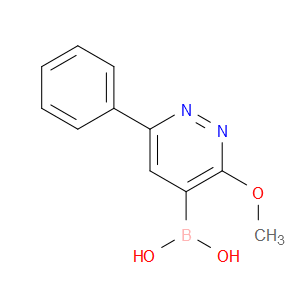 B-(3-Methoxy-6-phenyl-4-pyridazinyl)boronic acid